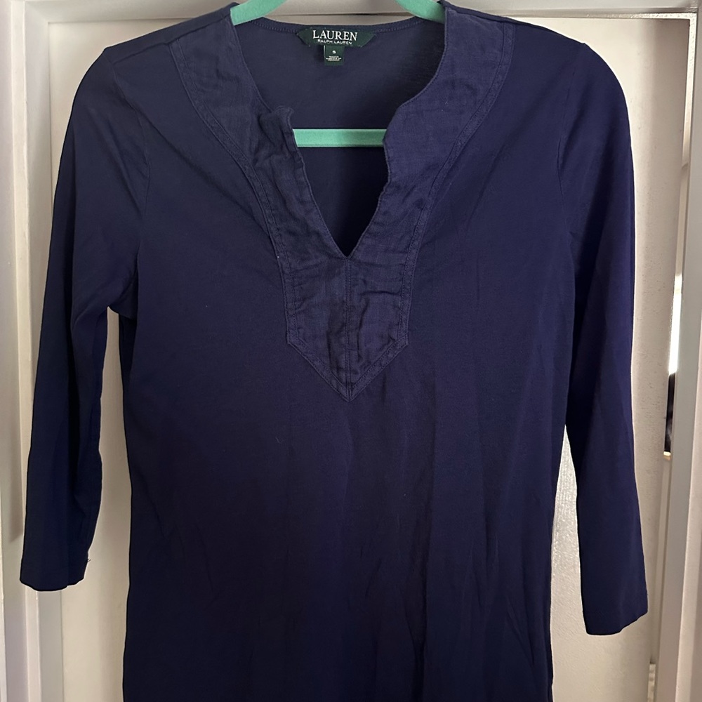 Ralph Lauren quarter sleeve shirt